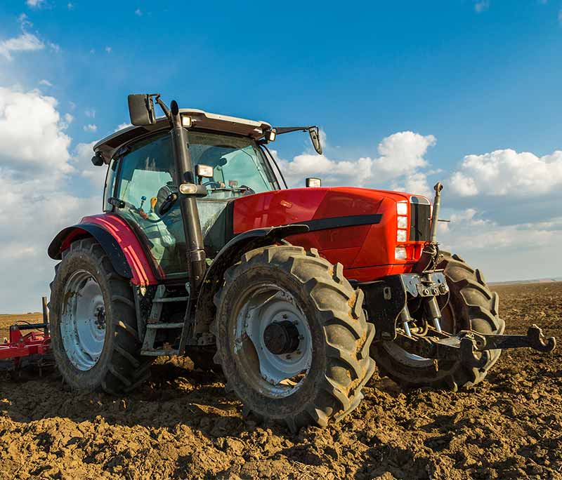 Changement de vitrage de tracteur pres de Tourcoing